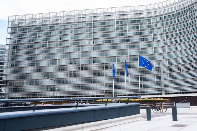 Archivo - Sede de la Comisión Europea en Bruselas.