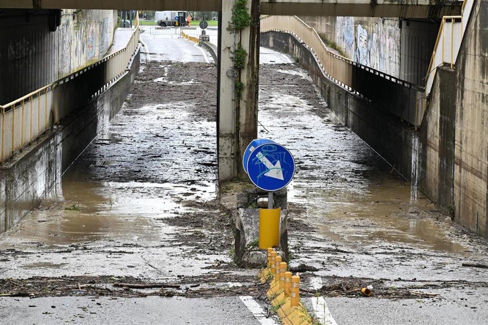 Archivo - Imagen de archivo de fuertes lluvias en Italia