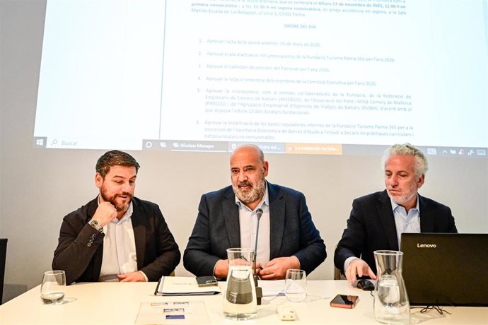 Sesión del patronato de la Fundació Turisme Palma 365