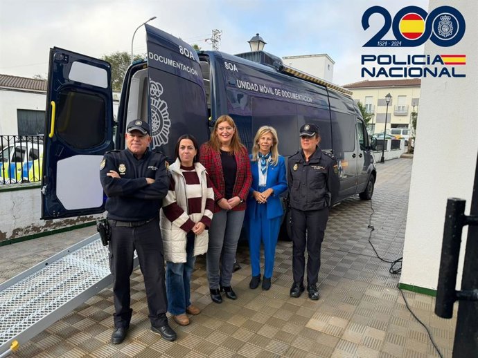 Presentación en Valverde del Camino (Huelva) de la nueva Unidad Vidoc.