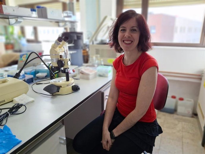 La investigadora, Cecilia Oliver Velasco.
