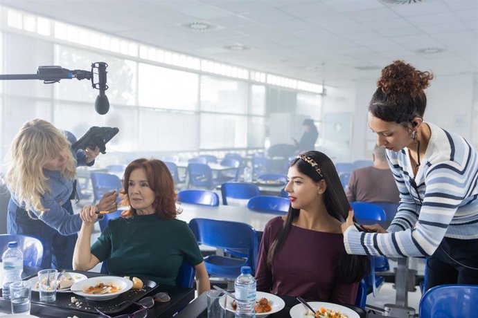 Rodaje de 'María Martínez Ruiz no puede volver', la nueva película de Òscar Bernàcer