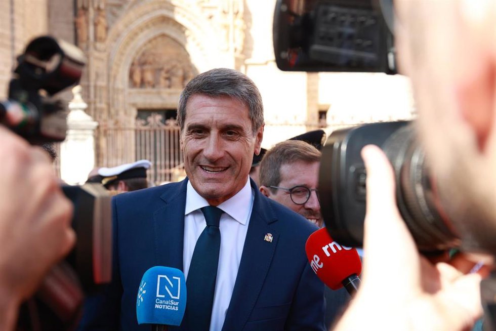 Archivo - El delegado de Gobierno en Andalucía, Pedro Fernández, en una imagen de archivo