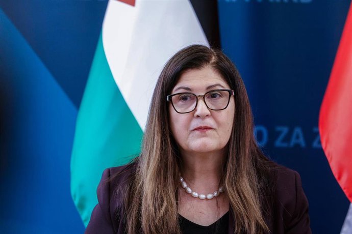 Archivo - Imagen de archivo de la ministra de Exteriores palestina, Varsen Aghabekian Shahin