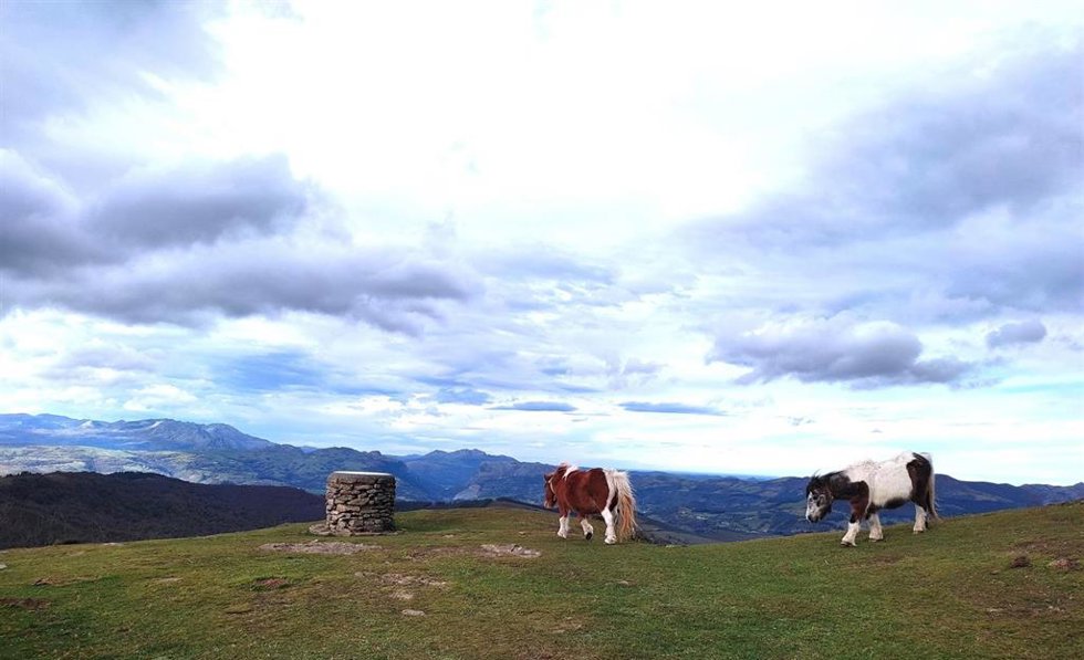 Monte Kolitza, en Balmaseda (Bizkaia)