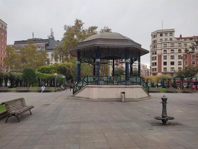 Kiosko de La Casilla, en Bilbao