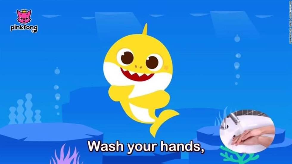 Archivo - Baby Shark se reinventa durante la cuarentena como una canción sobre higiene de manos igual de pegadiza