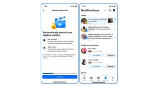 Herramienta de Protección de contenido en la app de Facebook