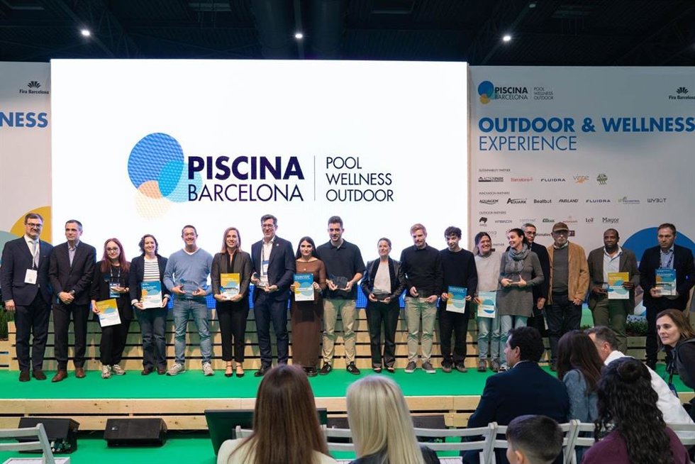 Entrega de premios del salón Piscina Barcelona 2025