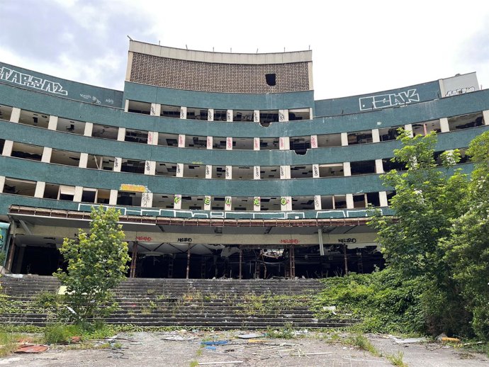 Archivo - Edificio de Maternidad del viejo HUCA.