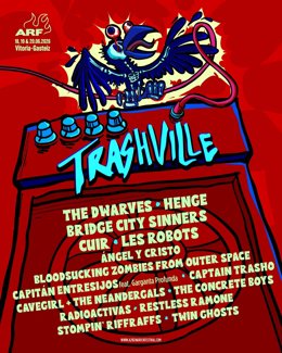 Trashville guneko egitaraua