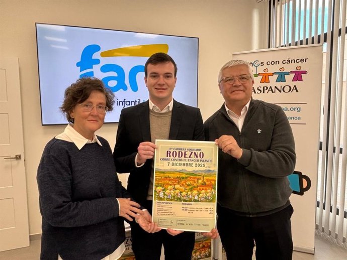 La octava edición de 'Rodezno corre contra el cáncer infantil' se desarrollará el 7 de diciembre