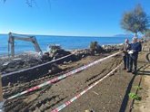 Foto: El Gobierno ejecuta actuaciones para recuperar y ampliar 600 metros cuadrados la playa de Chilches de Vélez-Málaga