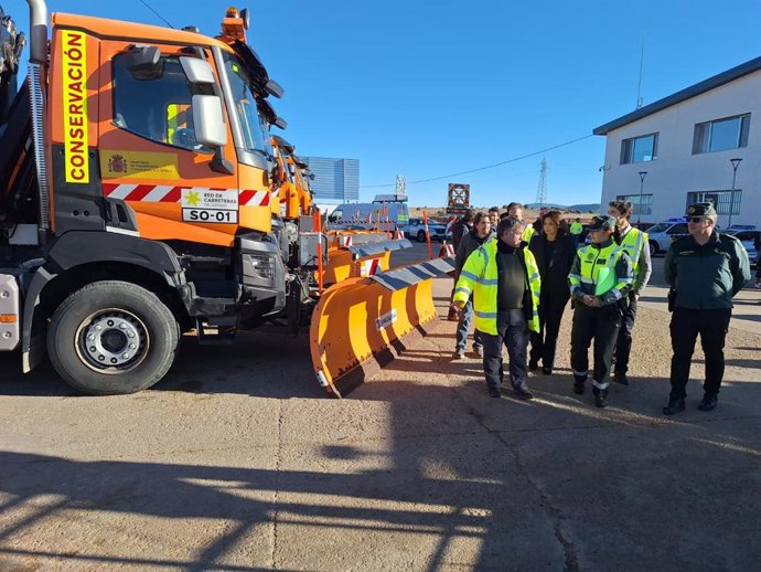 Reunión de coordinación del Protocolo de Vialidad Invernal en Soria.