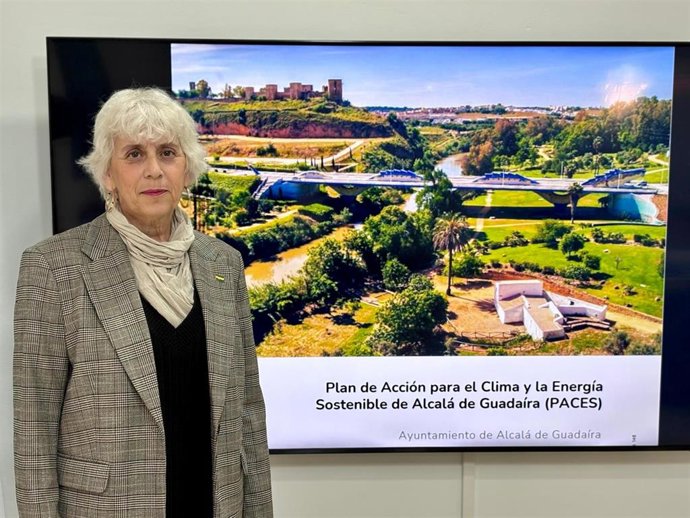 La delegada de Monumento Natural, Medio Ambiente y Sostenibilidad del Ayuntamiento de Alcalá de Guadaíra (Sevilla), Luisa Campos.
