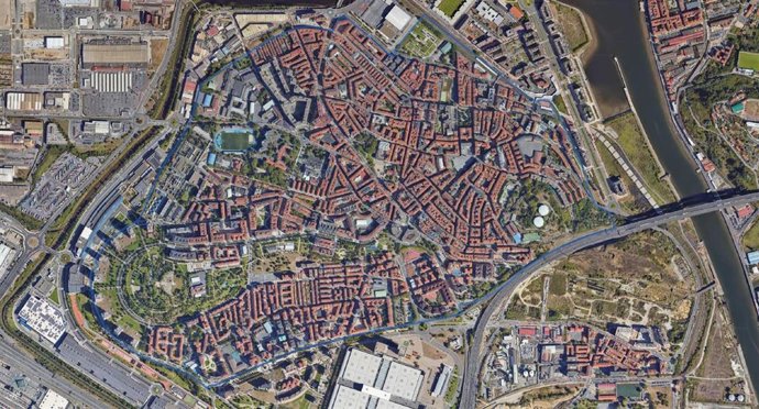 Perímetro de la Zona de Bajas Emisiones en Barakaldo.