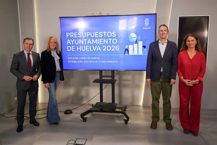Presentación del Presupuesto  2026  del Ayuntaiento de Huelva.
