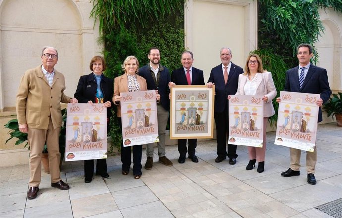 Presentación en la Diputación de Huelva de la nueva edición del Belén Viviente de Beas.