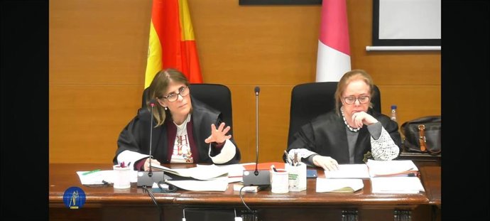 Imagen del juicio por el triple crimen con robo en Chiloeches