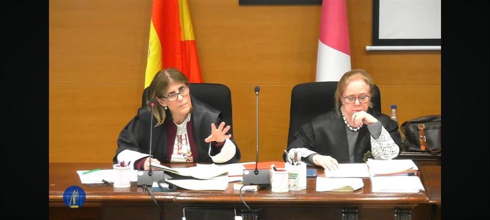 Imagen del juicio por el triple crimen con robo en Chiloeches