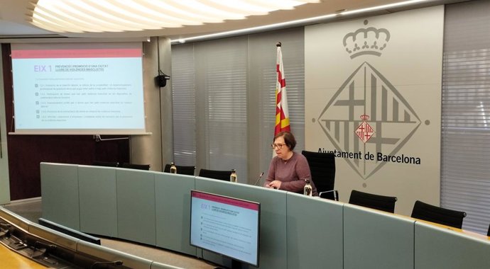 Raquel Gil en la roda de premsa d'aquest dimarts