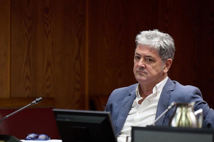 Archivo - El socio de Servinabar, Joseba Antxon Alonso, durante una comparecencia en la comisión de investigación sobre el ‘caso Koldo’, en el Senado, a 22 de julio de 2025, en Madrid (España).