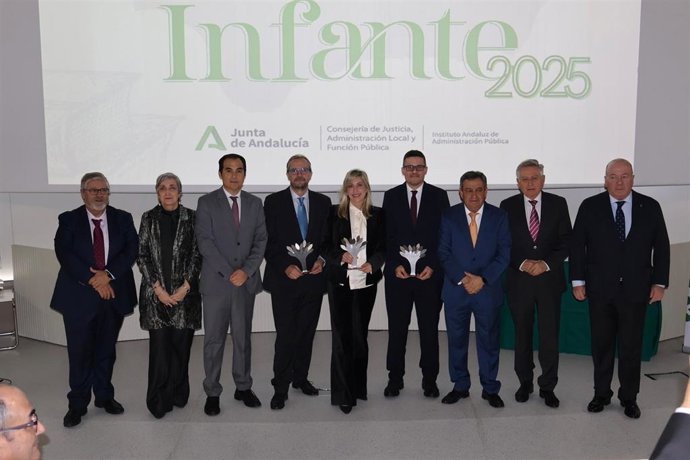 El consejero de Justicia, José Antonio Nieto, en los XXI Premios Blas Infante.