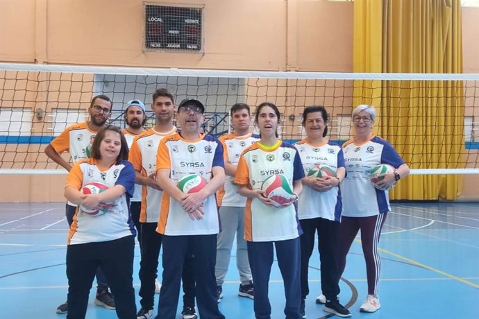 Usuarios del programa municipal de Mairena del Aljarafe (Sevilla) dirigido a personas en situación de discapacidad intelectual.