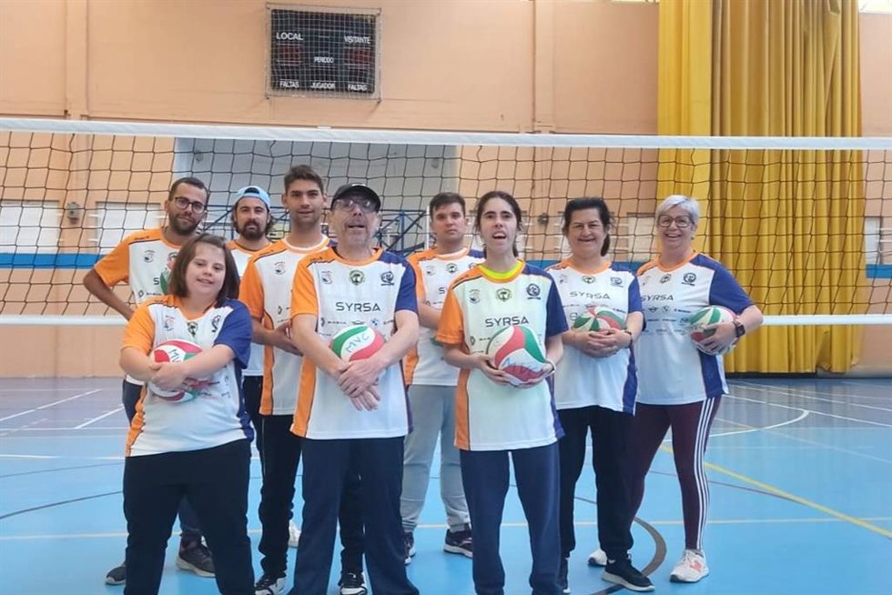 Usuarios del programa municipal de Mairena del Aljarafe (Sevilla) dirigido a personas en situación de discapacidad intelectual.