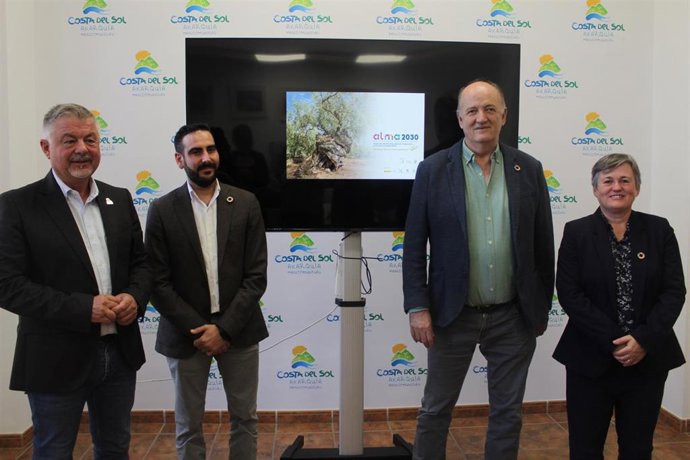 Presentación del Encuentro Internacional Alianzas Multiactor para el Desarrollo y Turismo Sostenibles-Alma 2030, que se celebrará en Periana.