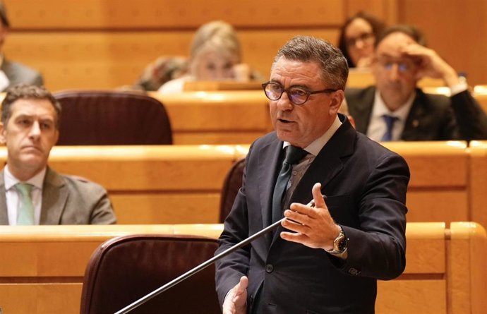 Archivo - El senador del PP por Baleares Miquel Jerez