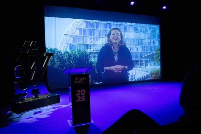 Nadia Calviño, Premio de Honor en los Women Startup Awards 2025