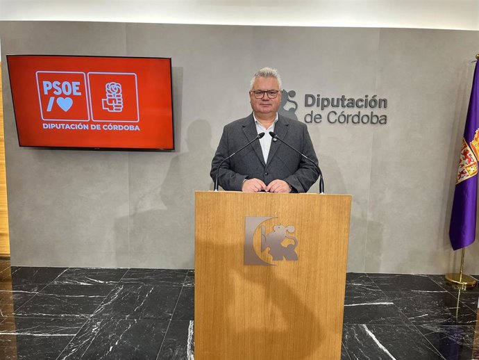 El portavoz del PSOE en la Diputación de Córdoba, Esteban Morales.