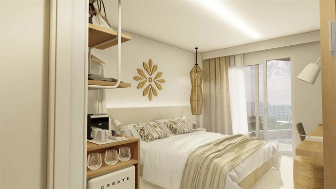 Habitación de Garden Hotel Group.