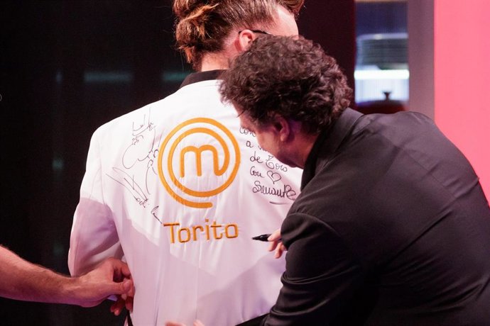 Chaqueta de MasterChef subastada.