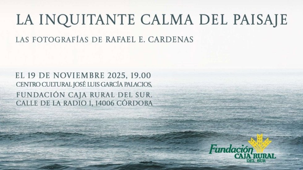 La Fundación Caja Rural del Sur acoge desde este miércoles una exposición fotográfica de Rafael E. Cárdenas.