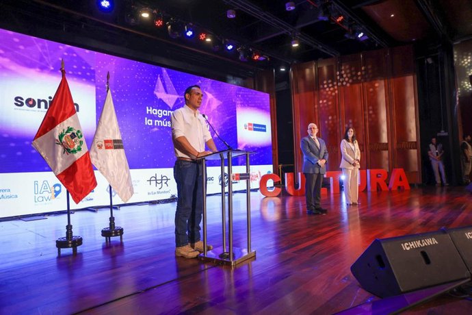 El presidente José Jerí participó de la inauguración del Congreso de la Industria Musical, un espacio impulsado por la Sociedad Nacional de Intérpretes y Ejecutantes de la Música (SONIEM) y coorganizado con el Ministerio de Cultura para fortalecer y