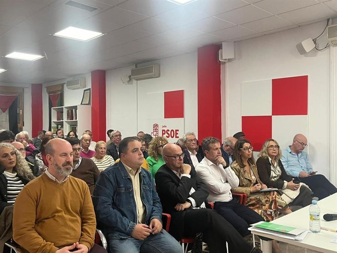 Asamblea del PSOE en Jaén.