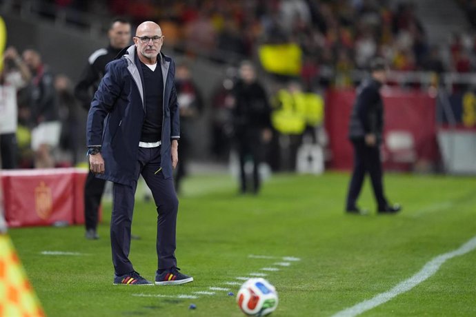 Luis de la Fuente, seleccionador de España.