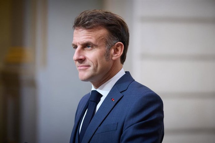 El presidente francés, Emmanuel Macron 