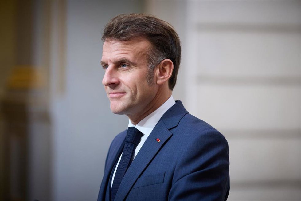 El presidente francés, Emmanuel Macron