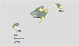 El tiempo hoy, miércoles 19 de noviembre, en Baleares.