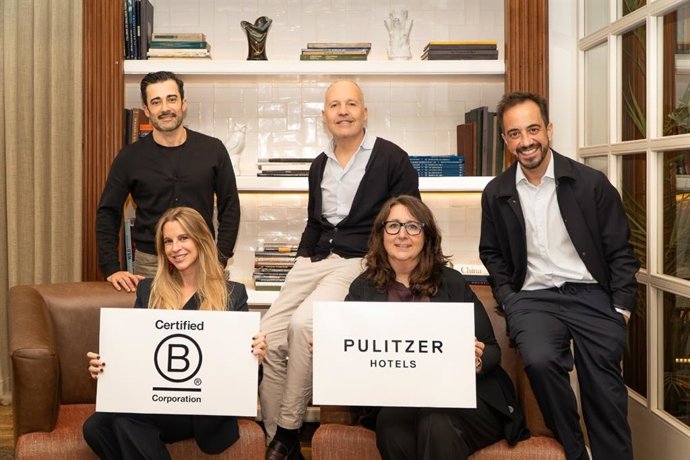 El Grupo Pulitzer Hotels se convierte en empresas B Corp y refuerza su compromiso con un turismo responsable