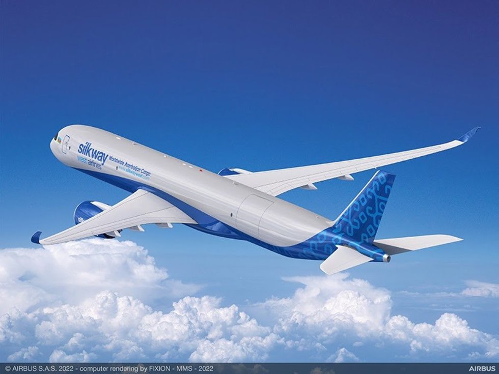 A350F de Silk Way West Airlines.