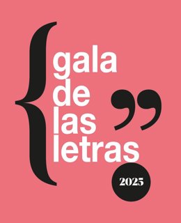 Cartel de la Gala de las Letras