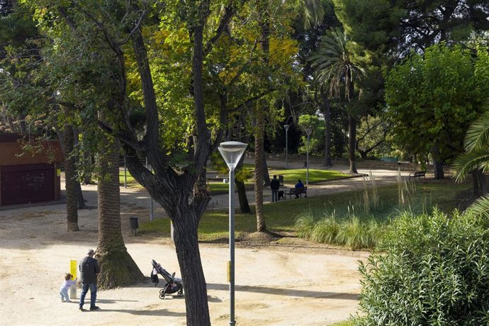 Imagen del parque de Can Vidalet en Esplugues de Llobregat (Barcelona)