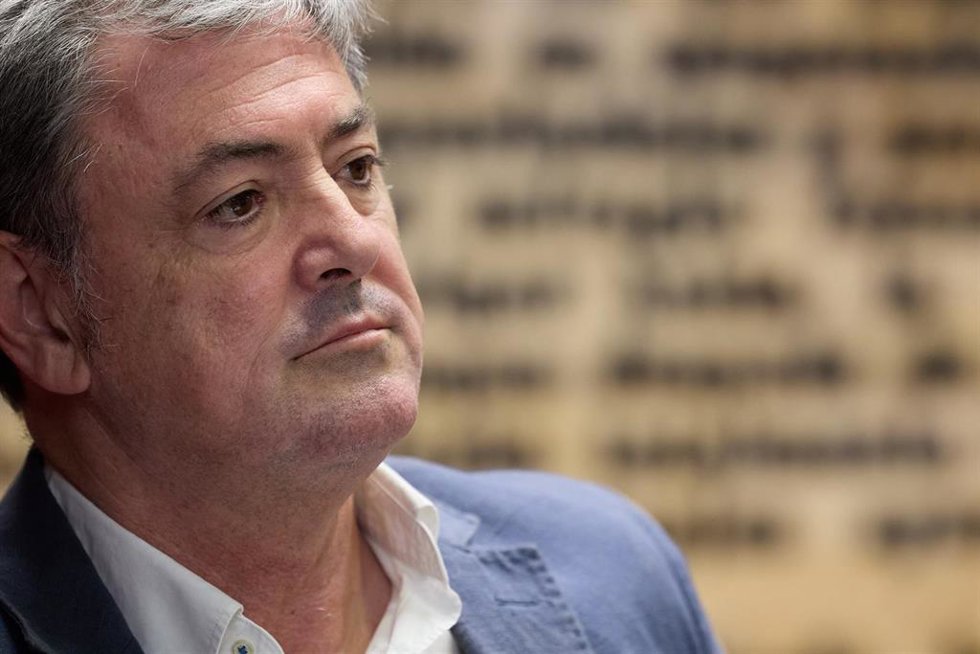 Archivo - El socio de Servinabar, Joseba Antxon Alonso, durante una comparecencia en la comisión de investigación sobre el caso Koldo, en el Senado, a 22 de julio de 2025, en Madrid (España).