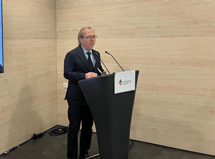 El presidente de la Cámara de Barcelona, Josep Santacreu.