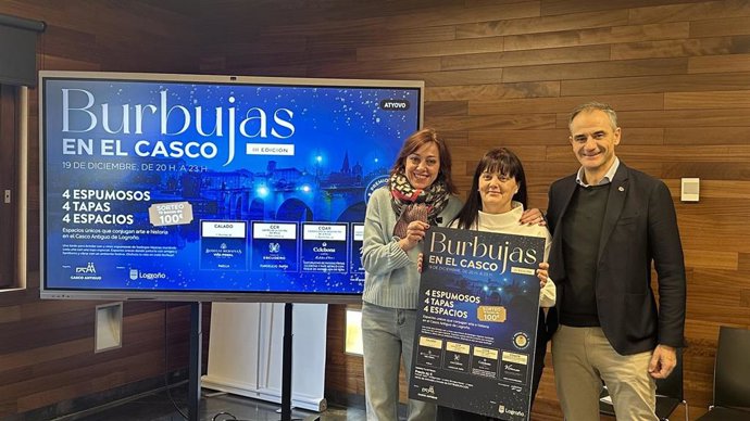 Presentación de 'Burbujas en el Casco'