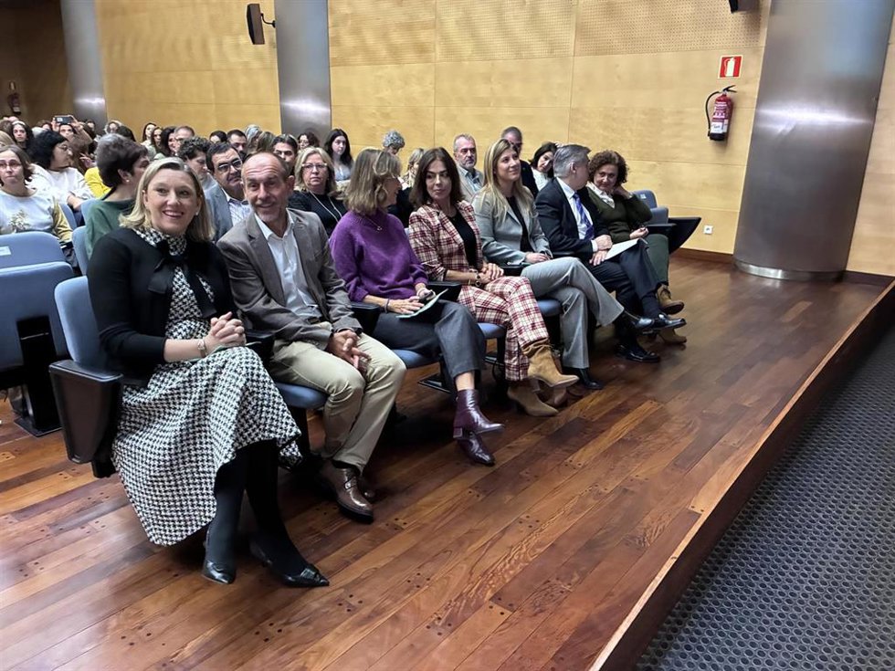 Blanco, momentos antes de participar en la jornada.